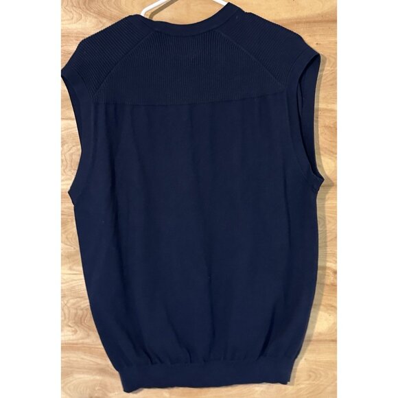 Cutter and Buck Men Lg V Neck Sleeveless Sweater Vest Clemson Tigers Embroidered - Picture 2 of 7